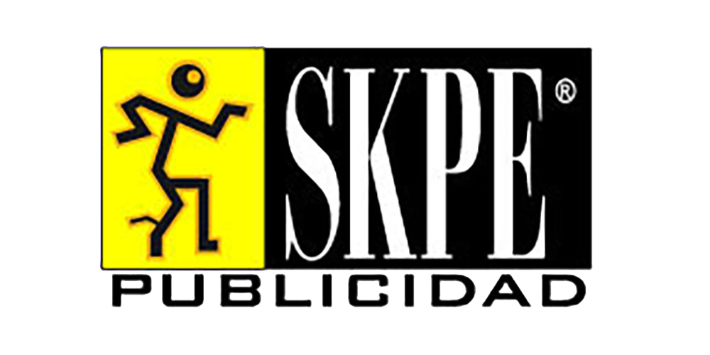 logotipo skpe año de 2000