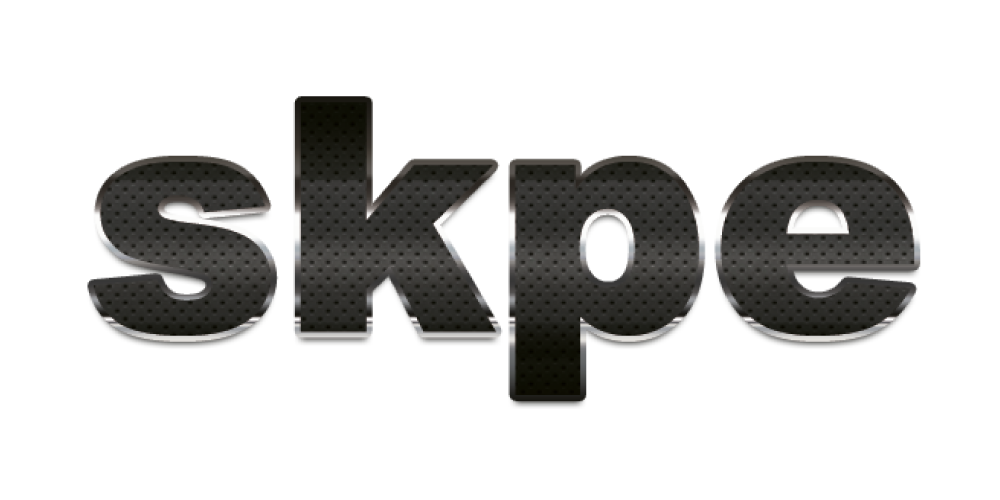 logotipo skpe año de 2012